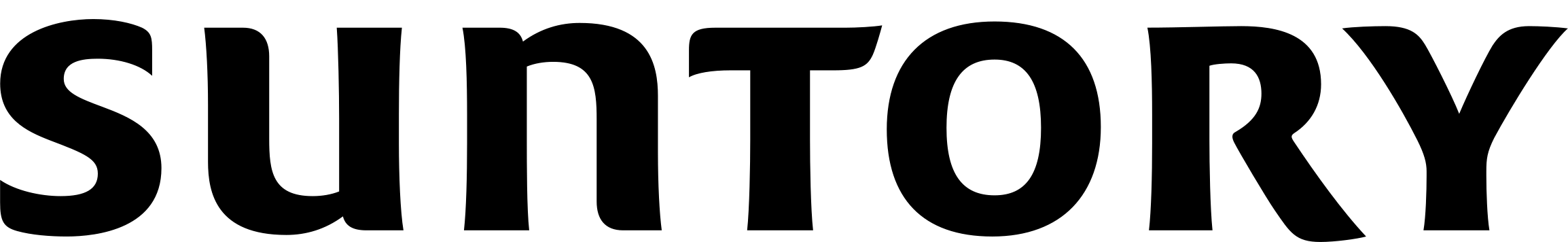 SUNTORY LOGO BLACK crop